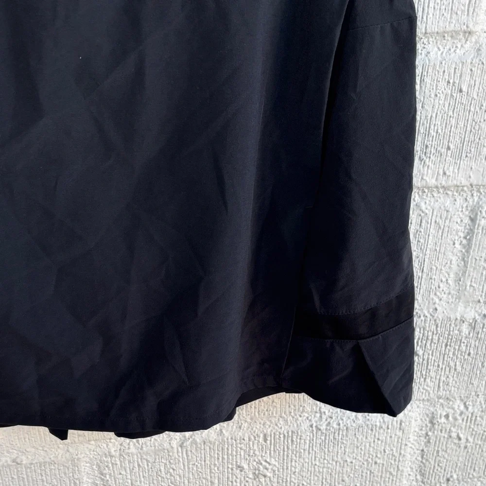 Nike Athletic Ruffle Black Skirt Skort sz M